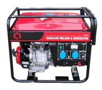 Бензиновый сварочный генератор Амперос LTW200ARE стартер фото