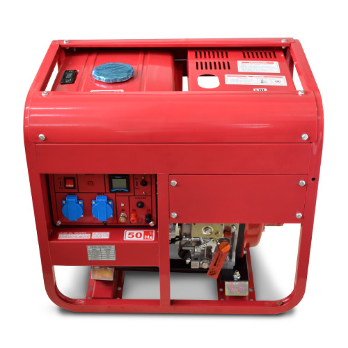 Дизельный генератор REDVOLT EPD2500 EPD2500 на колесах фото