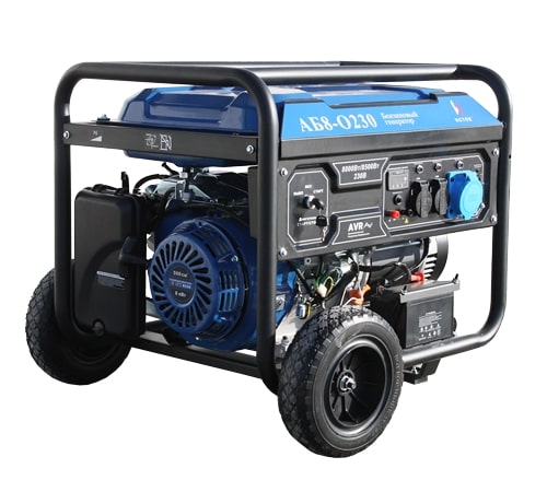 Бензиновый генератор Исток АБ8-О230-ВМ121Э для газового котла фото