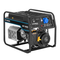 Бензиновый генератор Hyundai HHY 7020FE для дома фото