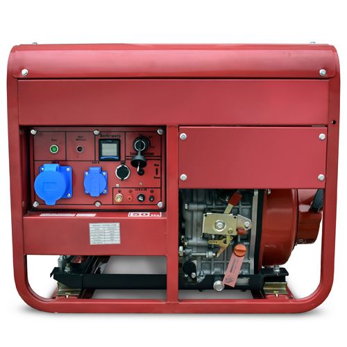 Дизельный генератор REDVOLT EPD7500EA EPD7500EA портативный фото