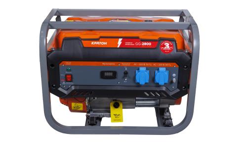 Бензиновый генератор КРАТОН GG-2800 2-х тактный фото
