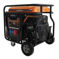 Бензиновый генератор Lifan 15000E3A для дома фото