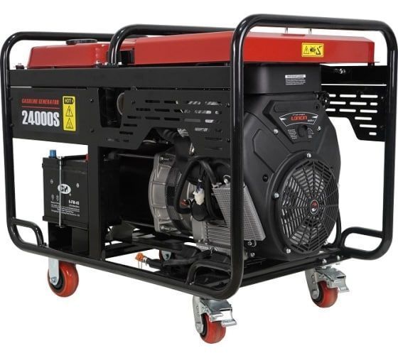 Бензиновый генератор Loncin LC24000S портативный фото