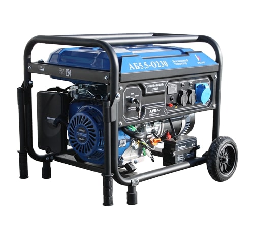 Бензиновый генератор Исток АБ6-О230-ВМ121Э для газового котла фото