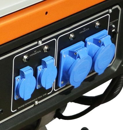 Бензиновый генератор Zongshen PB 15000 E портативный фото