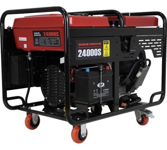 Бензиновый генератор Loncin LC24000S портативный фото