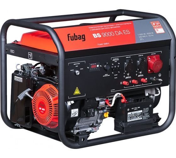 Бензиновый генератор Fubag BS 9000 DA ES стационарный фото
