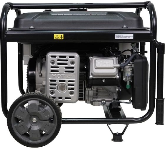 Бензиновый генератор Loncin LC6500D-SA портативный фото