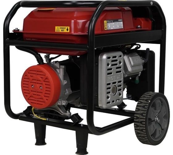 Бензиновый генератор Loncin GH6500-2 портативный фото