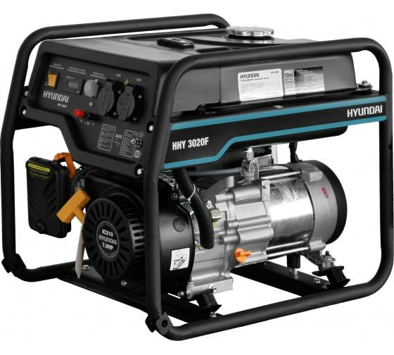 Бензиновый генератор Hyundai HHY 3020F портативный фото