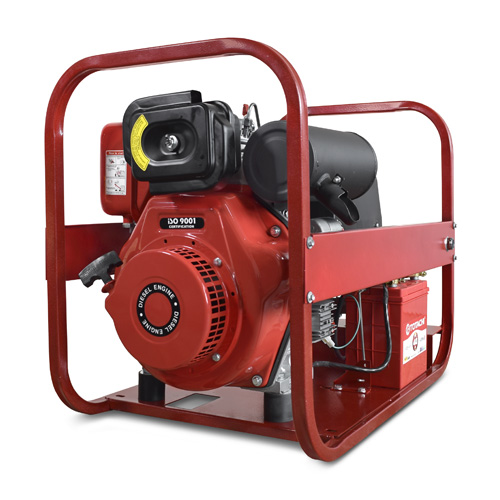 Дизельный сварочный генератор REDVOLT 192FAE-220MDC-B EPDRW220MDCE-S для газового котла фото