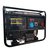 Бензиновый генератор Zammer S13000CX3 переносной фото