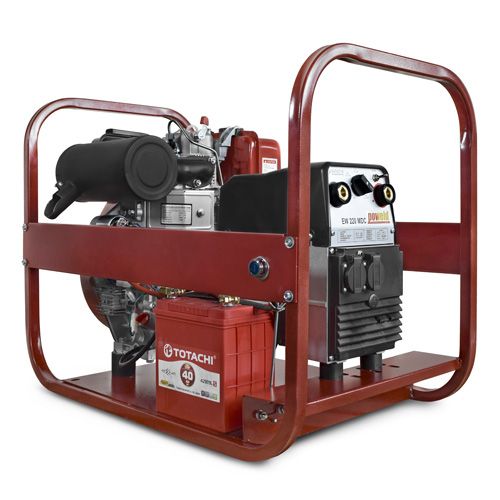 Дизельный сварочный генератор REDVOLT 192FAE-220MDC-B EPDRW220MDCE-S портативный фото