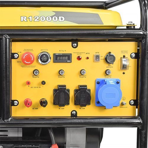 Бензиновый генератор RATO R12000DA э/c + подготовка к автозапуску для дома фото