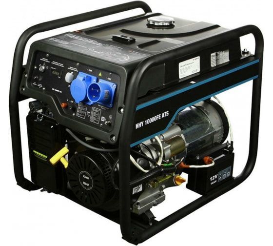 Бензиновый генератор Hyundai HHY 10000FE ATS с автозапуском портативный фото