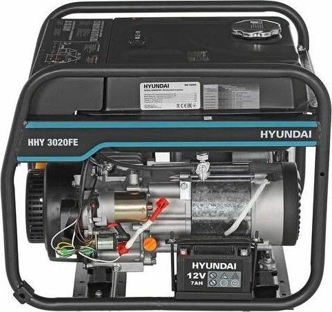 Бензиновый генератор Hyundai HHY 3020FE портативный фото