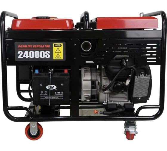 Бензиновый генератор Loncin LC24000S портативный фото