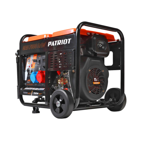 Дизельный генератор PATRIOT GRD 7500 DAW фото
