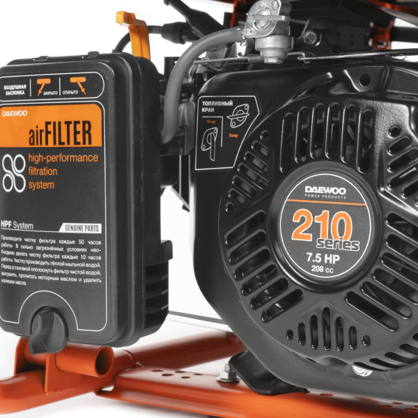 Бензиновый генератор DAEWOO GDA 3500 портативный фото