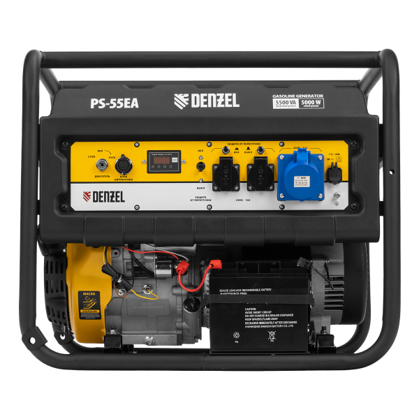 Бензиновый генератор DENZEL PS 55 EA фото