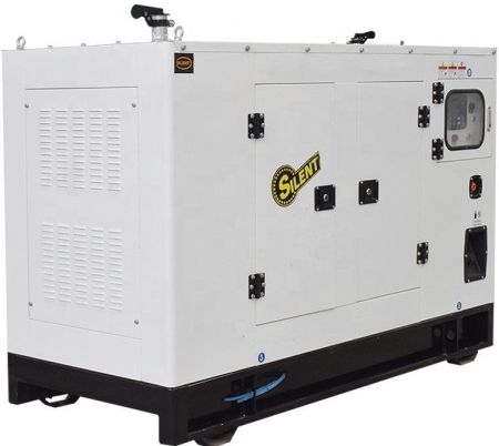 Дизельный генератор Амперос АД 50-Т400 в кожухе с АВР фото