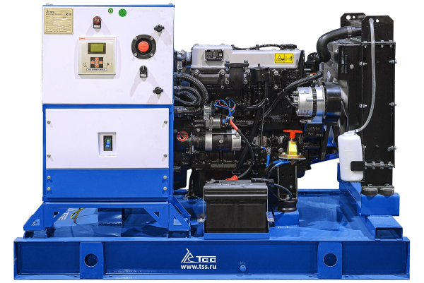Дизельный генератор ТСС ЭД-16-Т400-1РПМ5 на шасси 039343 промышленный фото