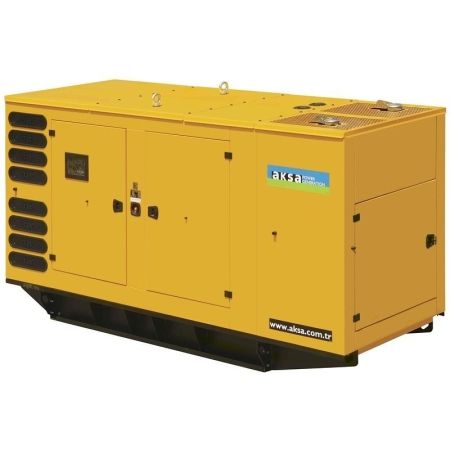 Дизельный генератор Aksa AVP505 в кожухе с АВР фото
