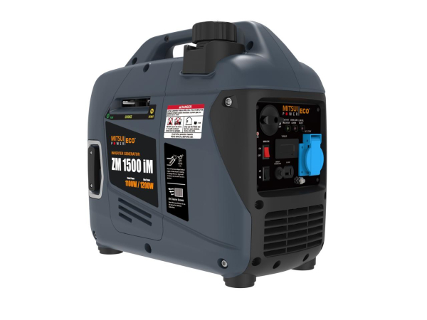 Бензиновый инверторный генератор Mitsui ZM 1500 IM на колесах фото