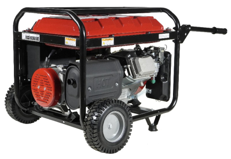 Бензиновый генератор Loncin LC10000D-AS, 3-х фазный (с мощностью без ограничений при 1-но и 3-х фазном режиме) фото