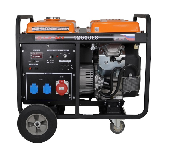 Бензиновый генератор Lifan 10 GF2-4 (LF12000E3) портативный фото