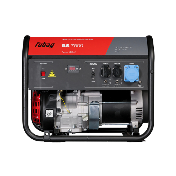 Бензиновый генератор Fubag BS 7500 фото