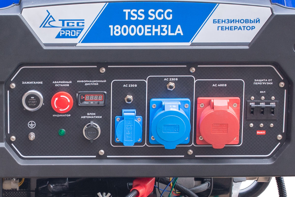 Бензиновый генератор ТСС SGG 18000EH3LA 190069 фото