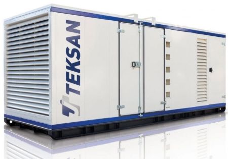 Дизельный генератор TEKSAN TJ800PE5L в кожухе фото