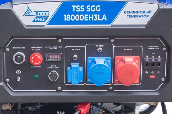 Бензиновый генератор ТСС SGG 18000EH3LA 190069 2-х тактный фото