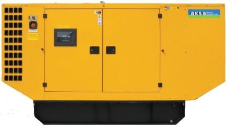 Дизельный генератор Aksa AJD110 в кожухе с АВР фото