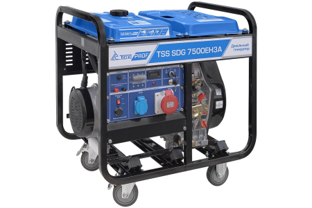 Дизельный генератор ТСС SDG 7500EH3A фото