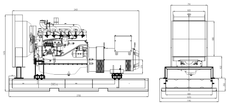 Дизельный генератор ТСС АД-80С-Т400-1РМ1 фото