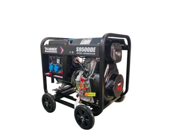 Дизельный генератор Zammer S9500DE - 6,5кВт S9500DE 2-х тактный фото