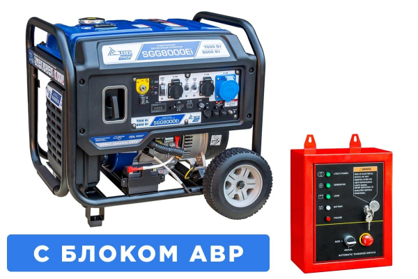 Бензиновый инверторный генератор ТСС SGG 8000Ei с блоком АВР Бензиновый инверторный генератор ТСС SGG 8000Ei с блоком АВР фото