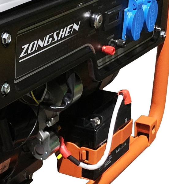 Бензиновый генератор Zongshen PB 3300 E портативный фото