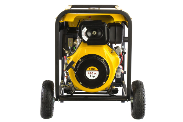 Дизельный генератор DENZEL DD6300Е 94657 для гаража фото