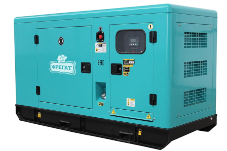 Дизельный генератор Fregat АД-30 в шумозащитном кожухе с АВР фото