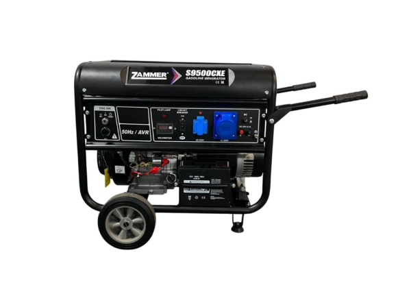 Бензиновый генератор Zammer S9500CXE - 8кВт Бензиновый генератор Zammer S9500CXE - 8кВт фото