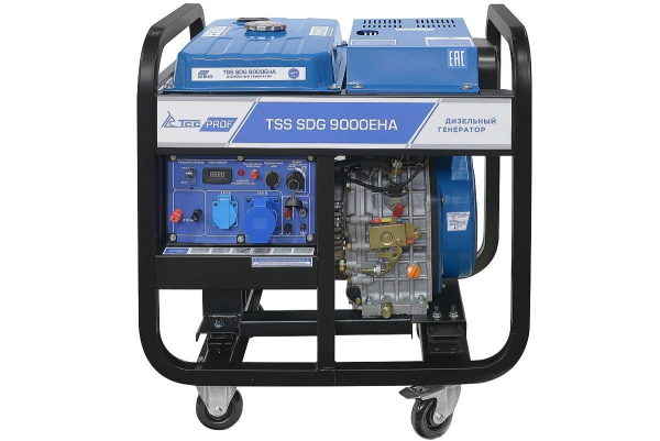 Дизельный генератор ТСС SDG 9000EHA 100035 портативный фото