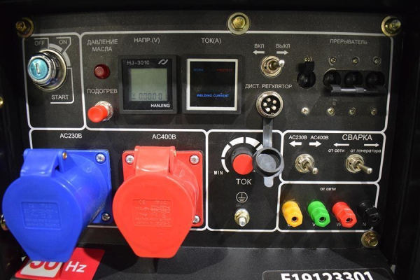 Дизельный сварочный генератор ТСС DGW 6.0/200ED-R3 026496 портативный фото