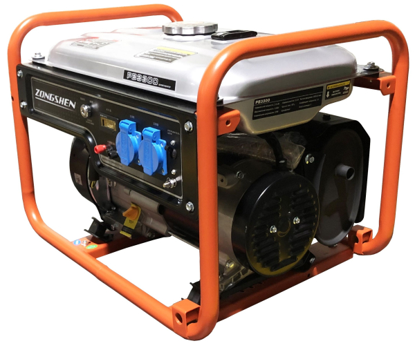 Бензиновый генератор Zongshen PB 3300 портативный фото