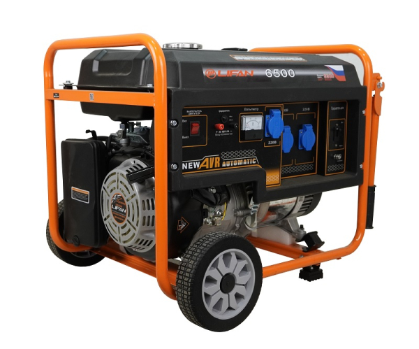 Бензиновый генератор Lifan 5 GF-3 (LF6500) фото