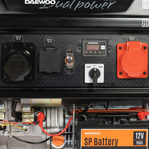 Бензиновый генератор DAEWOO GDA 7500 DPE-3 для дома Бензиновый генератор DAEWOO GDA 7500 DPE-3 для дома фото
