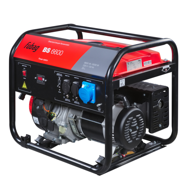 Бензиновый генератор Fubag BS 6600 портативный фото